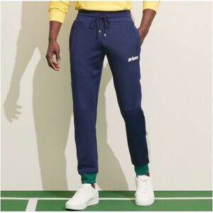 NWOT Men's Prince Pickleball Warm-Up Joggers, Navy Blue, Size Large